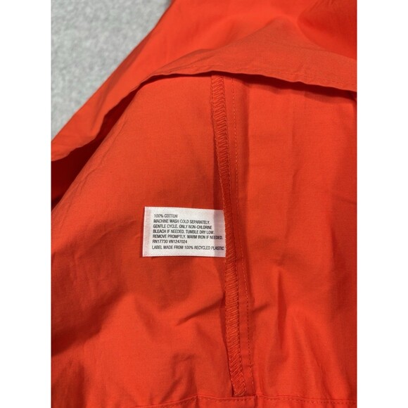 Christopher John Rogers for Target Orange Midi Sleeveless Dress Tiered Size XS - Picture 9 of 9